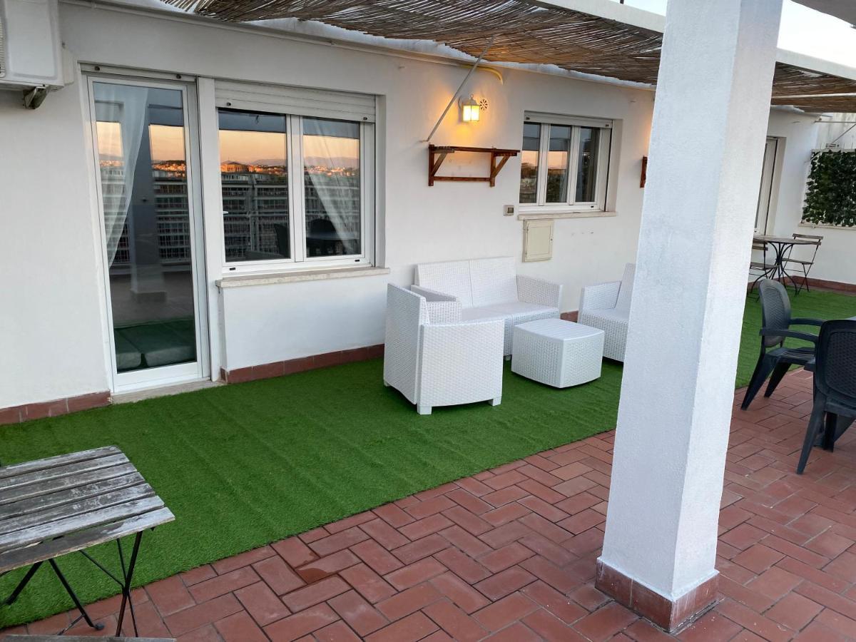 La Terrazza Imperiale Villa Rome Bagian luar foto