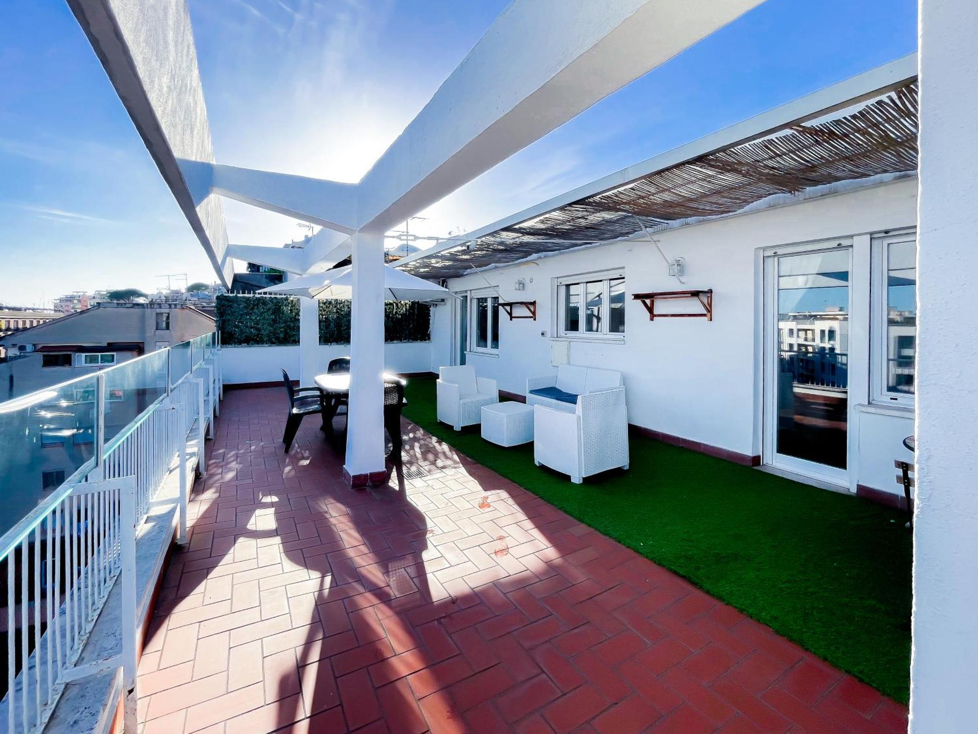 La Terrazza Imperiale Villa Rome Bagian luar foto